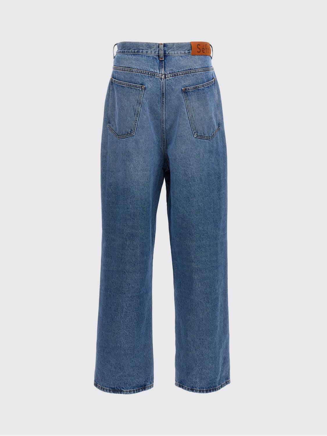 SÉFR JEANS: Jeans men SÉfr, Blue - Img 2