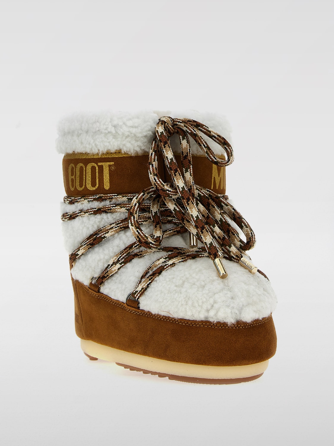 MOON BOOT BOTAS: Zapatos mujer Moon Boot, Marrón - Img 2