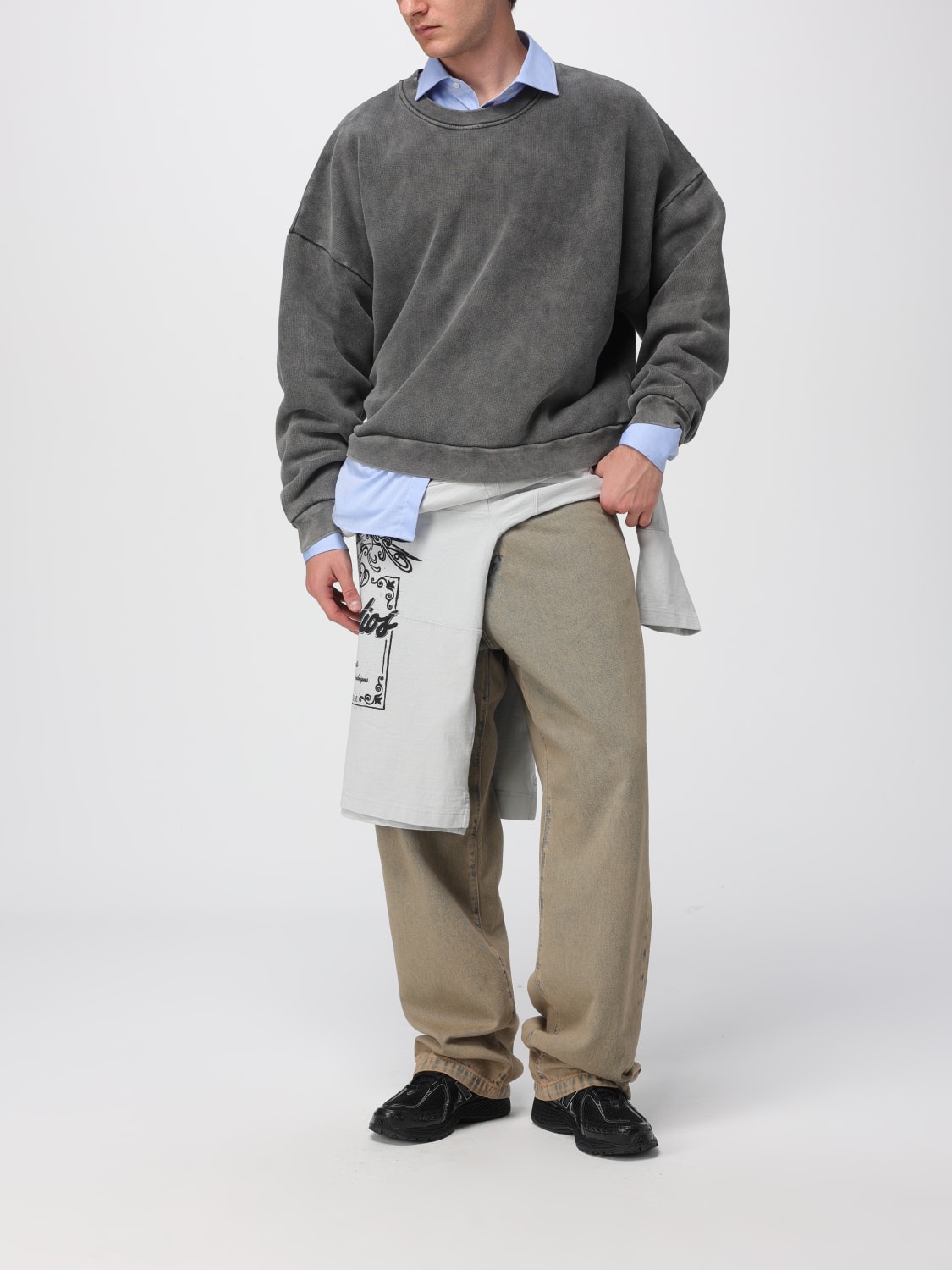 ACNE STUDIOS SWEATSHIRT: Sweater men Acne Studios, Black - Img 2