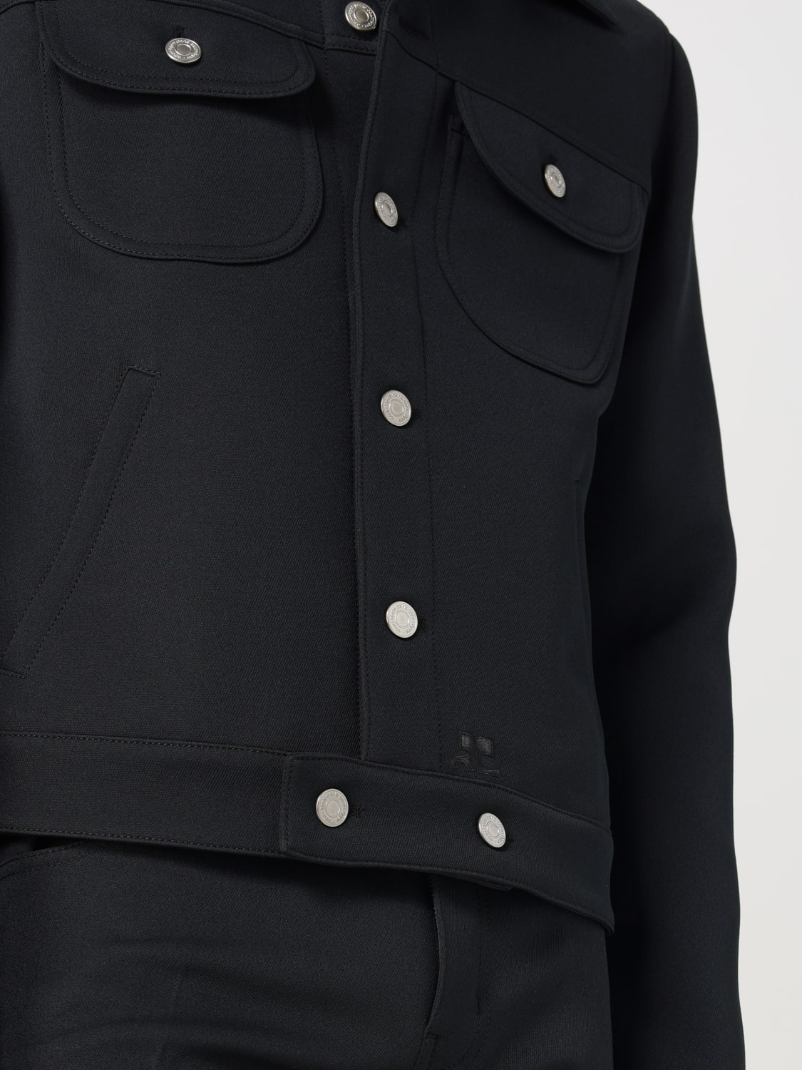 COURRÈGES JACKET: Jacket men CourrÈges, Black - Img 5