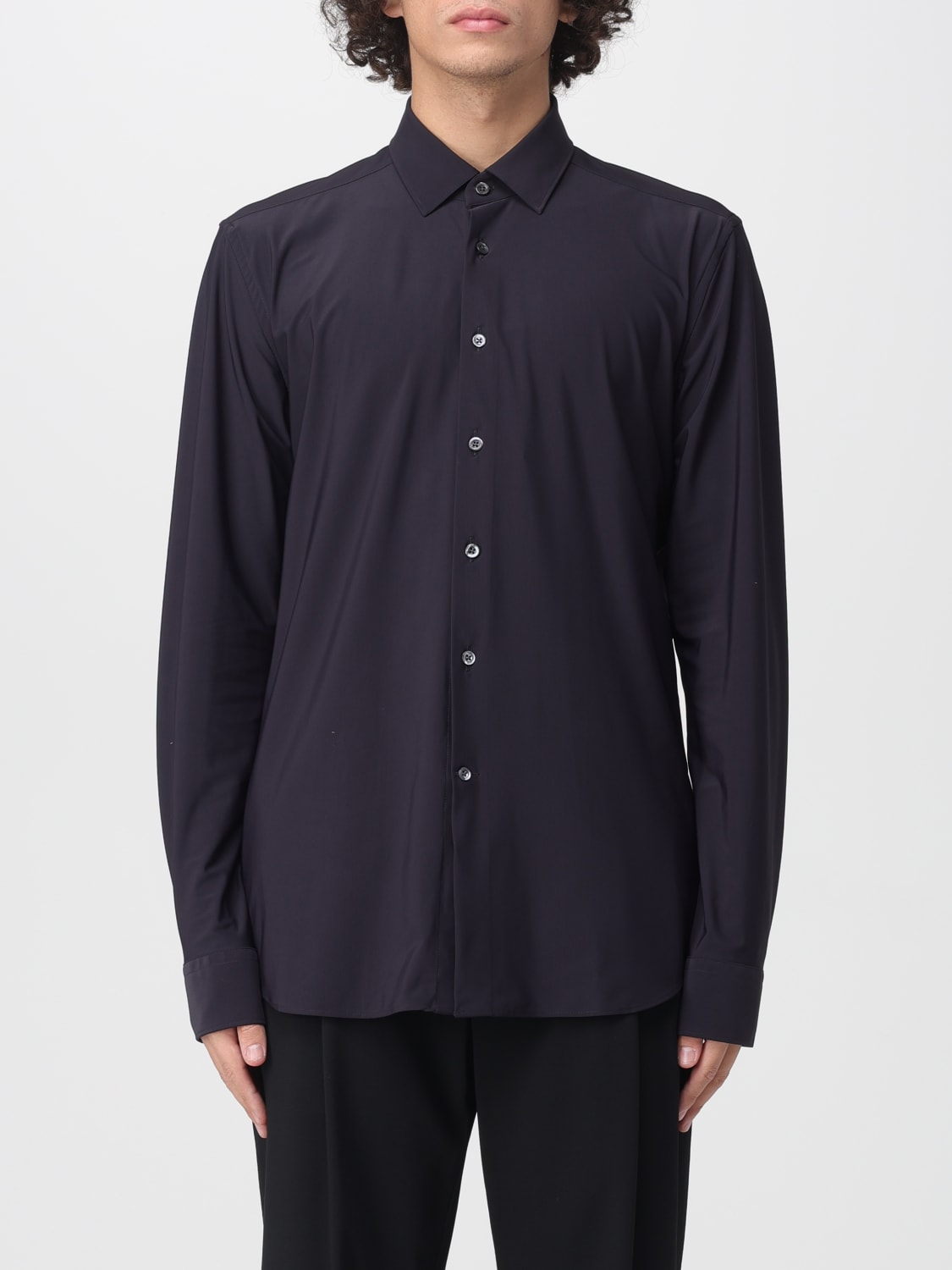 CORNELIANI SHIRT: Shirt men Corneliani, Blue - Img 1