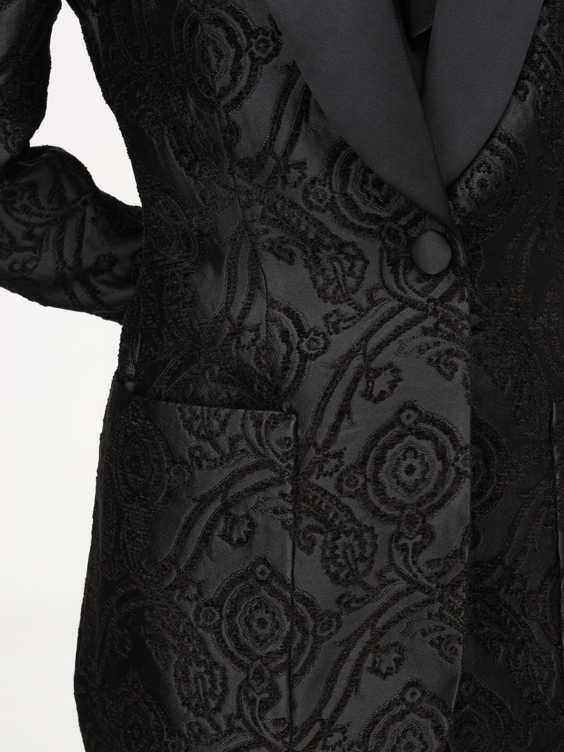 ETRO JACKET: Blazer woman Etro, Black - Img 5