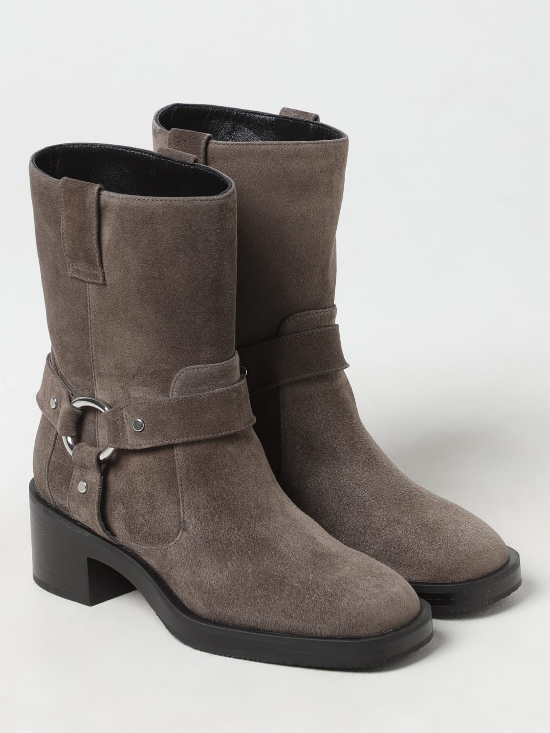 STUART WEITZMAN BOOTS: Boots woman Stuart Weitzman, Grey - Img 2