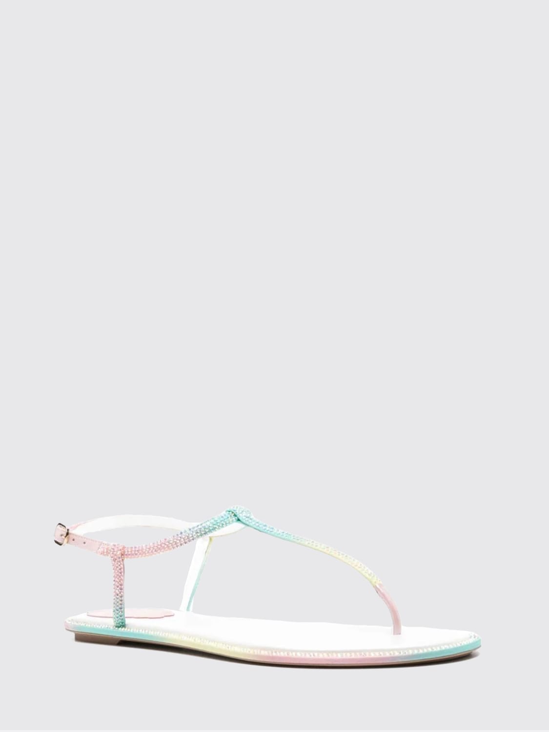 RENE CAOVILLA 힐 샌들: 힐 샌들 여성 Rene Caovilla, 멀티컬러 - Img 2