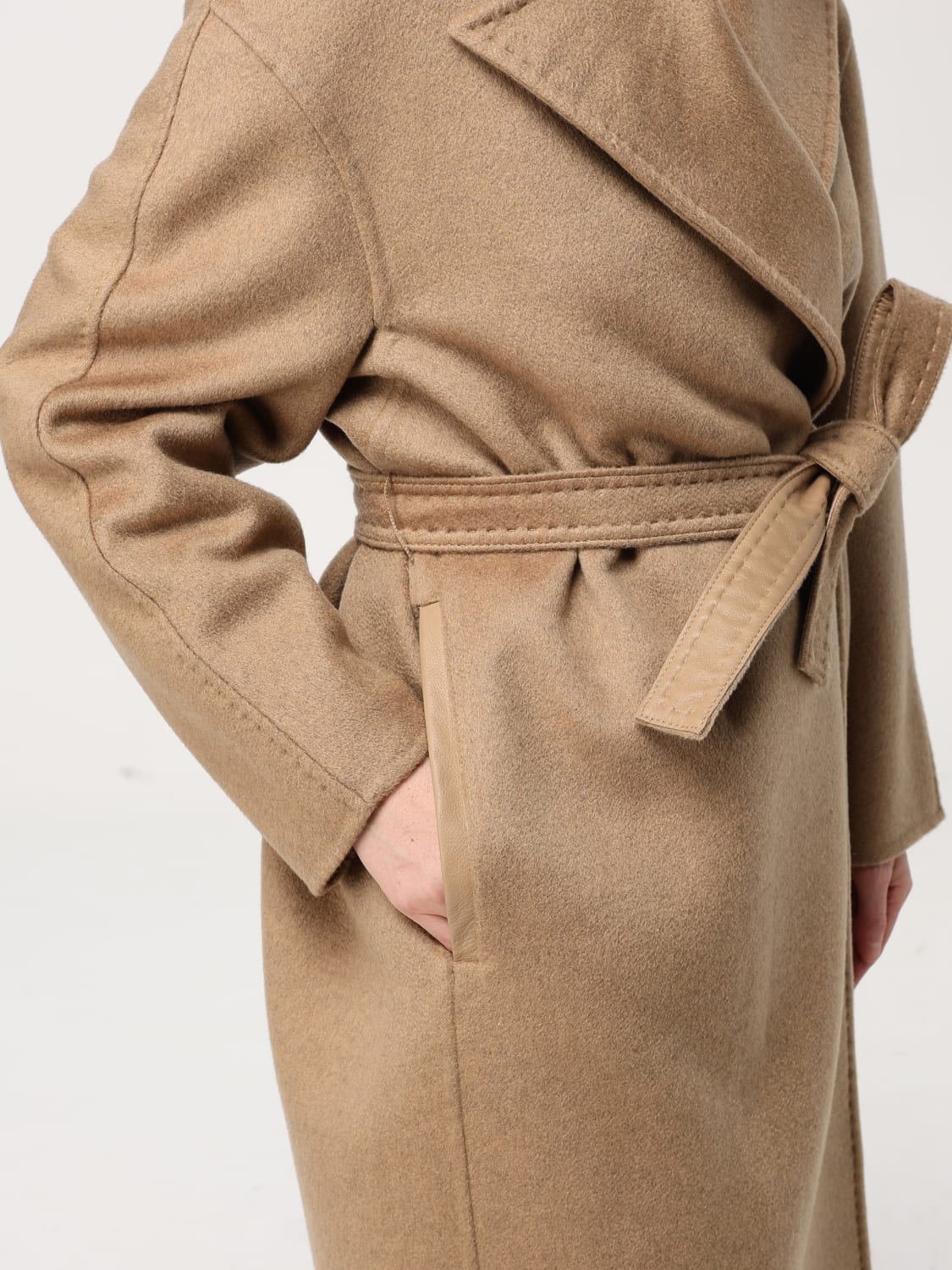 MAX MARA ABRIGO: Abrigo mujer Max Mara, Camello - Img 5