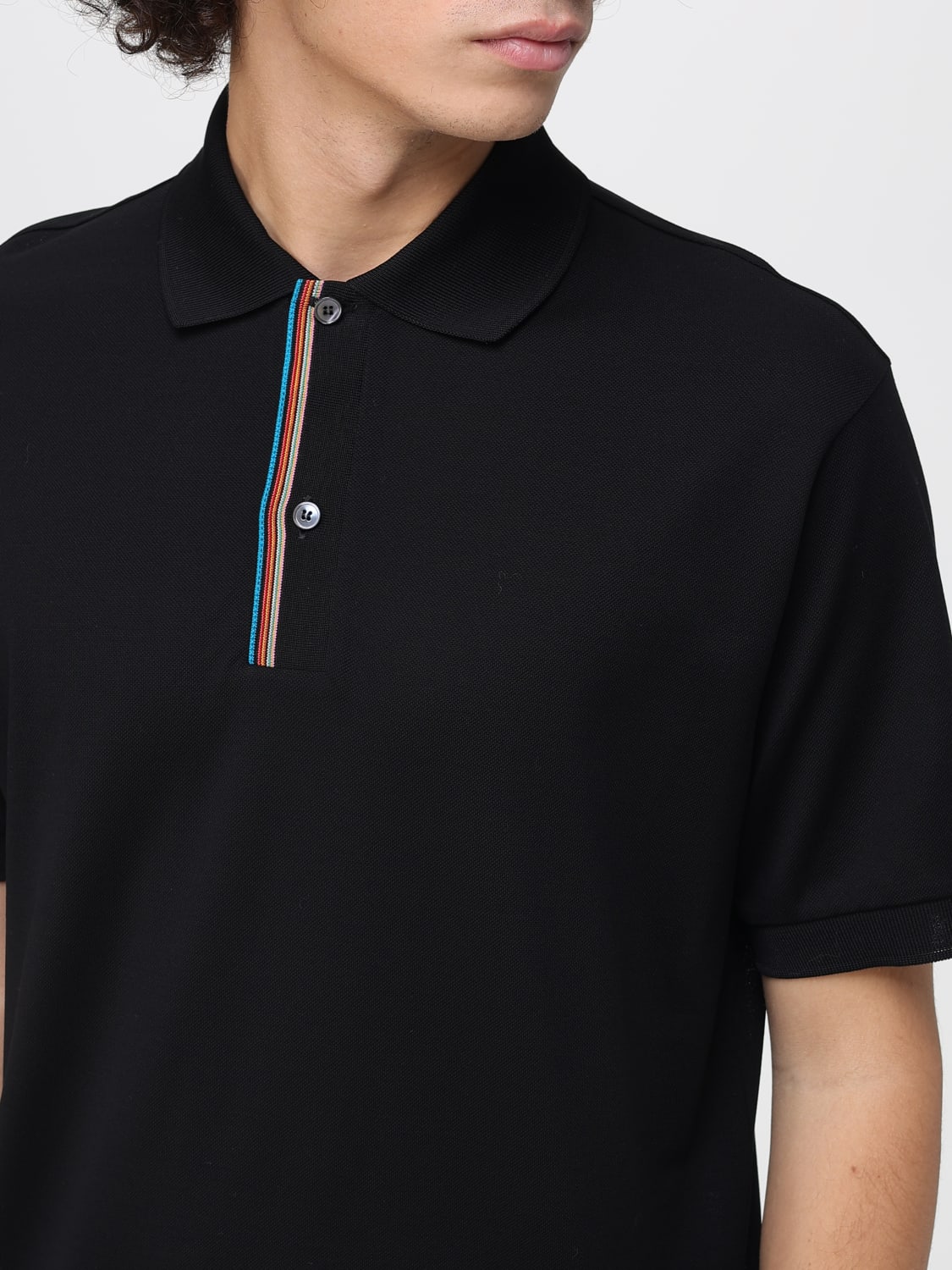 PAUL SMITH POLO: Polo in cotone Paul Smith, Nero - Img 3