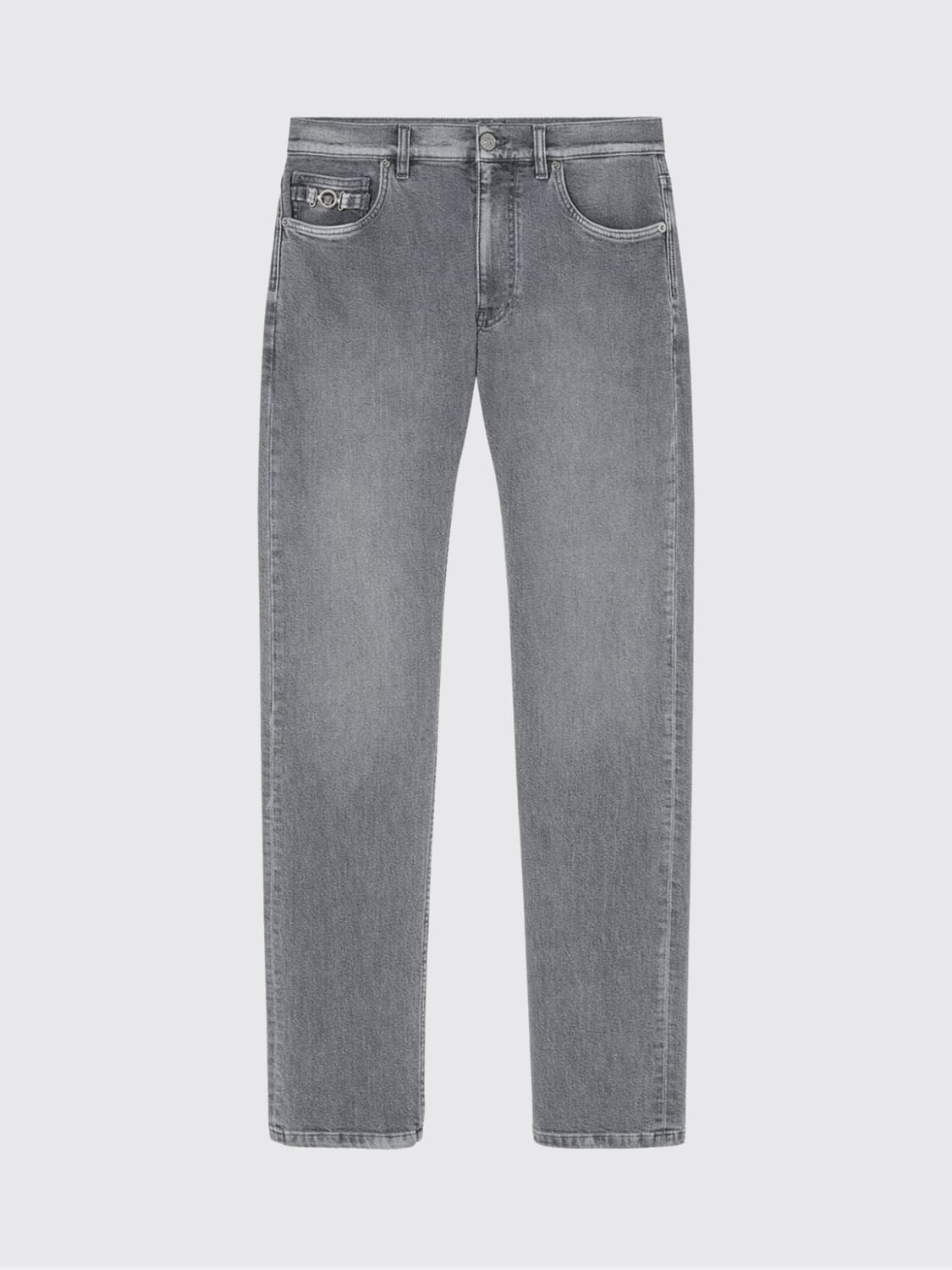 VERSACE JEANS: Jeans men Versace, Grey - Img 1