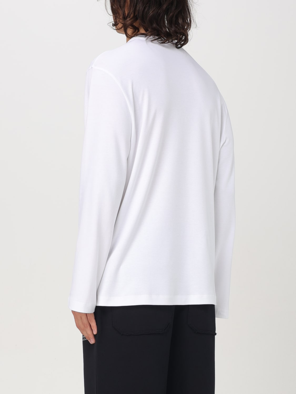 HELMUT LANG SWEATER: Helmut Lang cotton sweater, White - Img 3