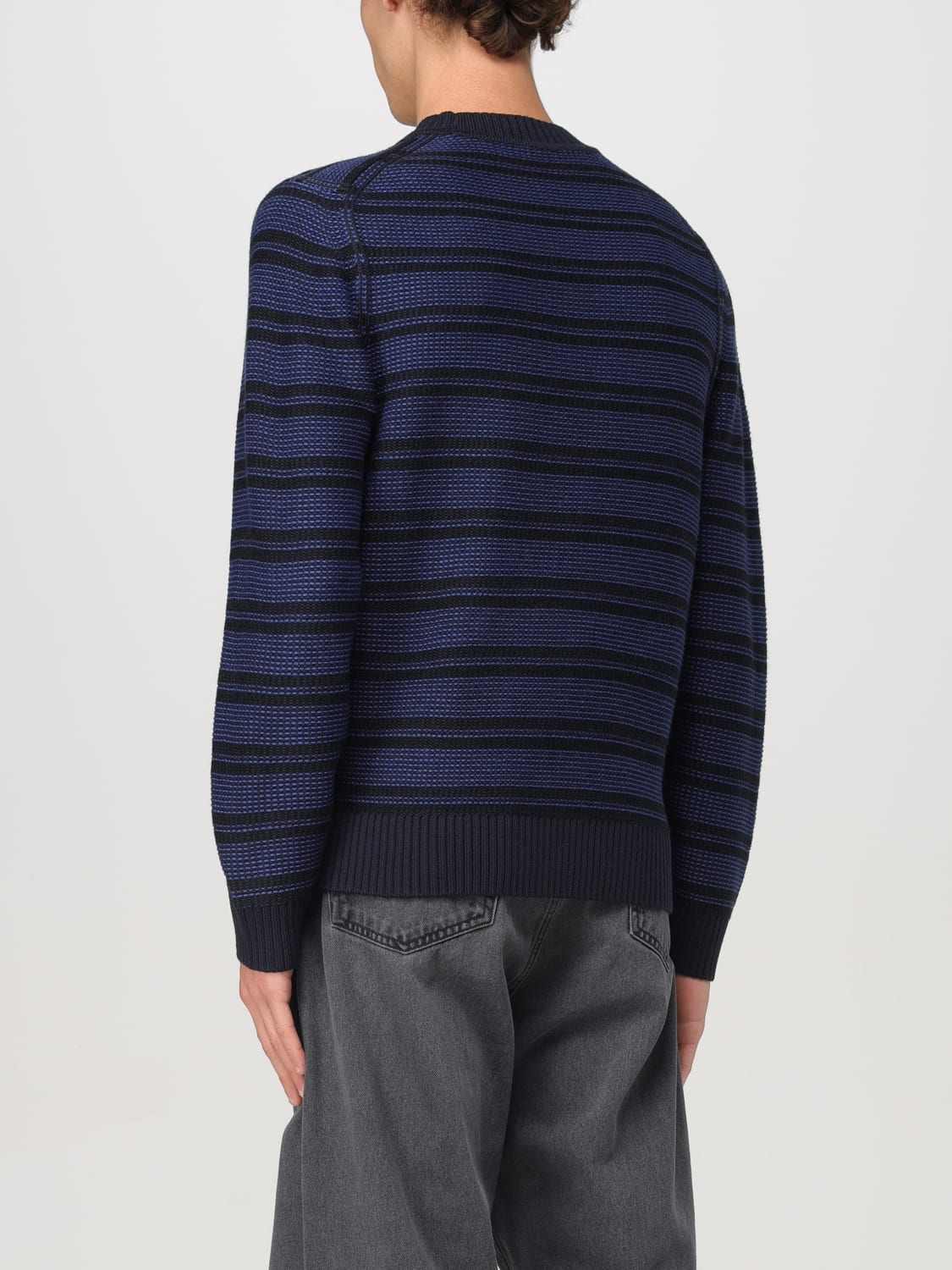 BOSS SWEATER: Sweater men Boss, Blue - Img 2