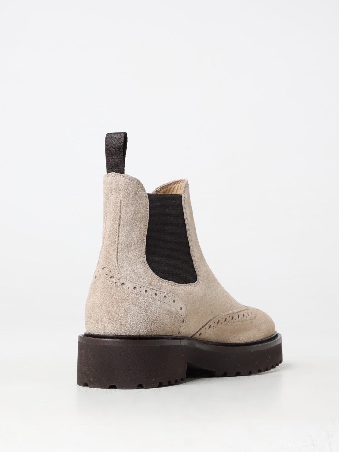 DOUCAL'S BOTAS: Botines planos mujer Doucal's, Arena - Img 3