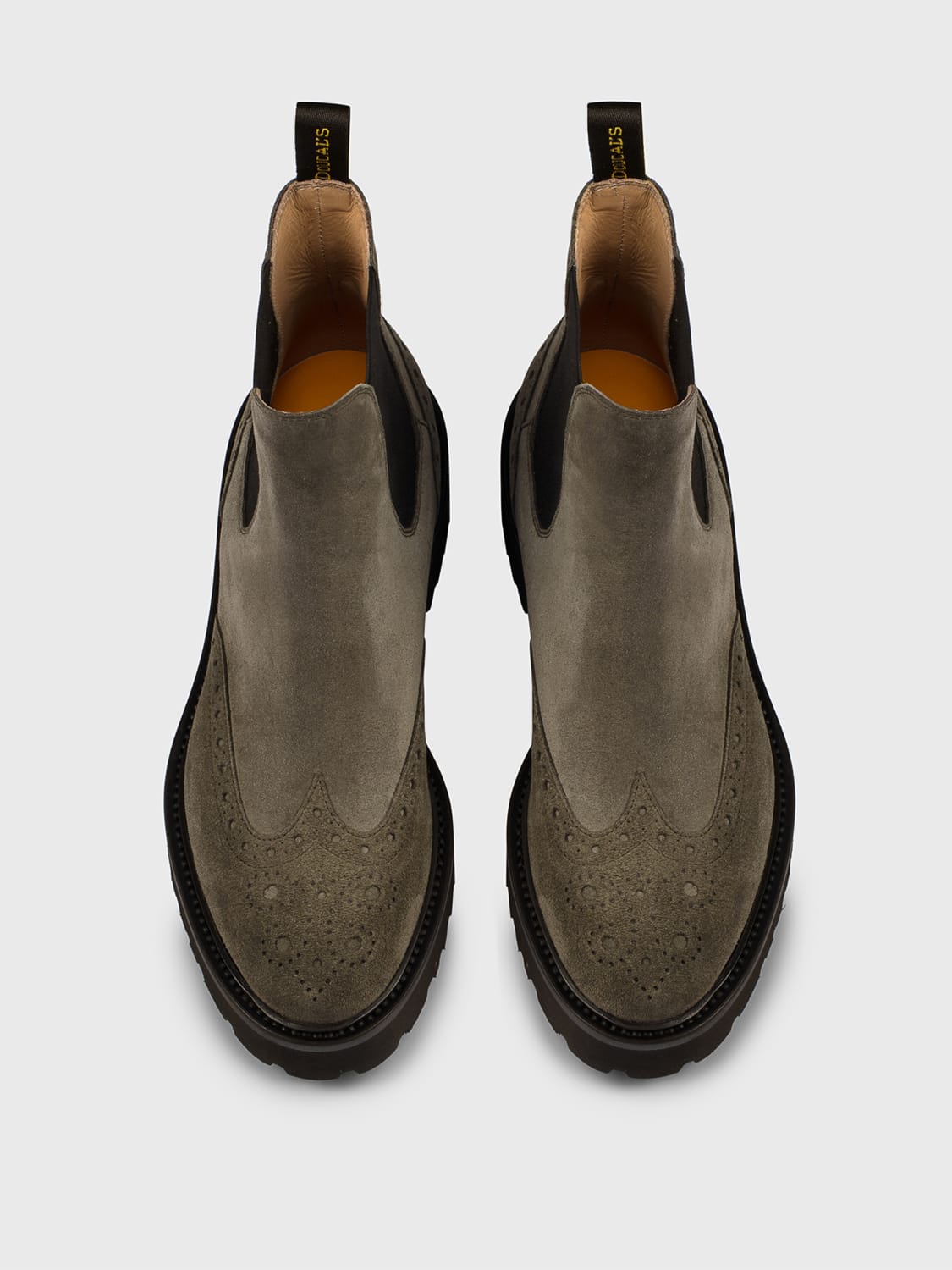 DOUCAL'S BOOTS: Flat ankle boots woman Doucal's, Mud - Img 3