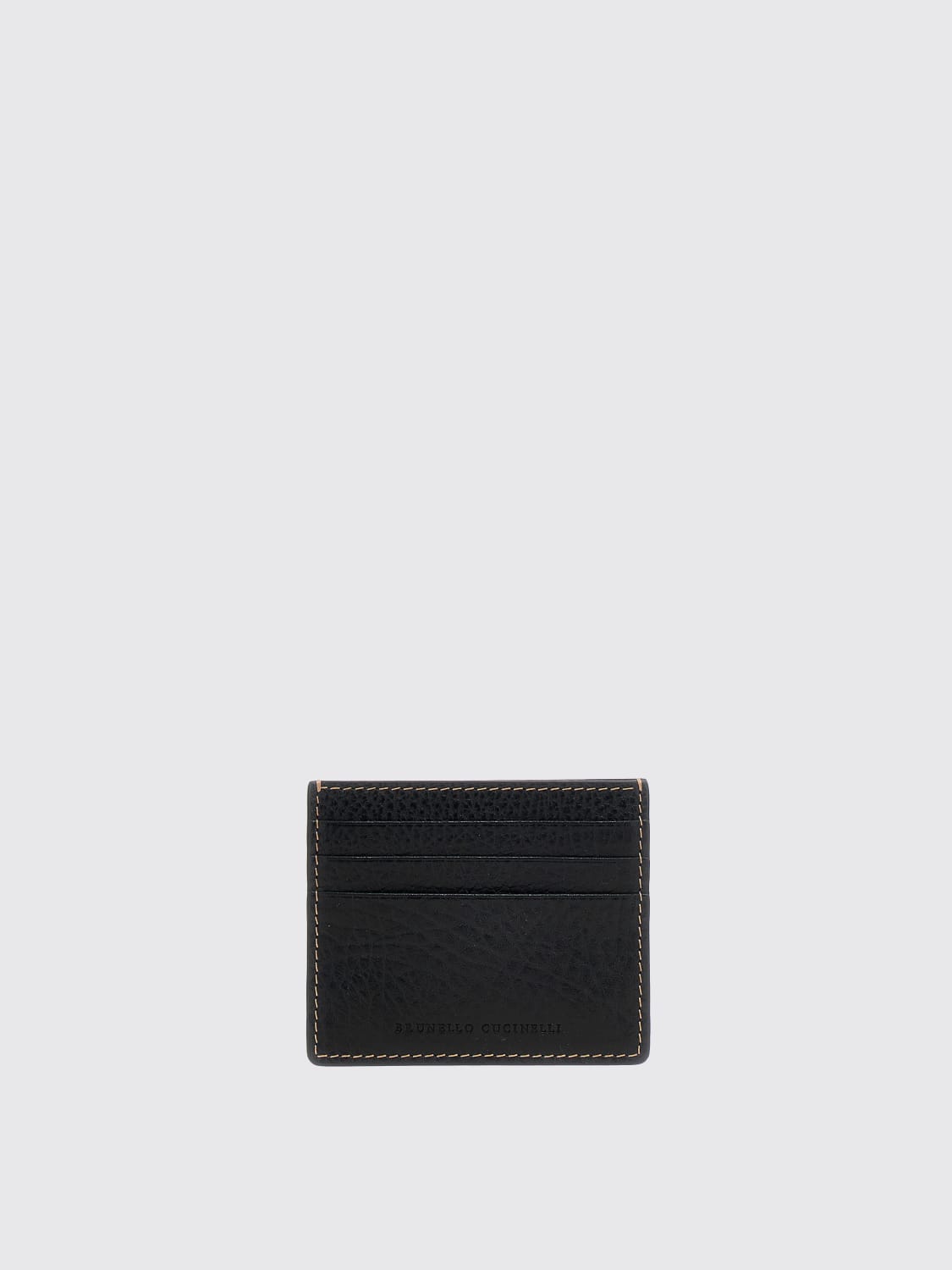 BRUNELLO CUCINELLI WALLET: Wallet men Brunello Cucinelli, Black - Img 1