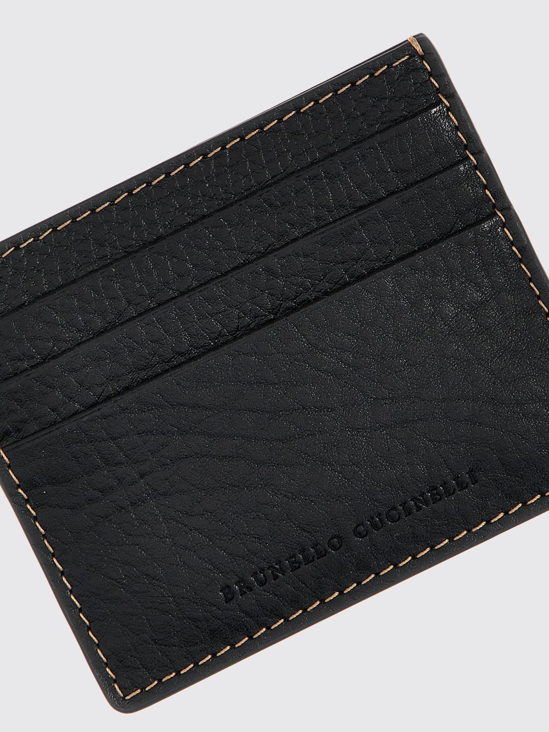 BRUNELLO CUCINELLI WALLET: Wallet men Brunello Cucinelli, Black - Img 3
