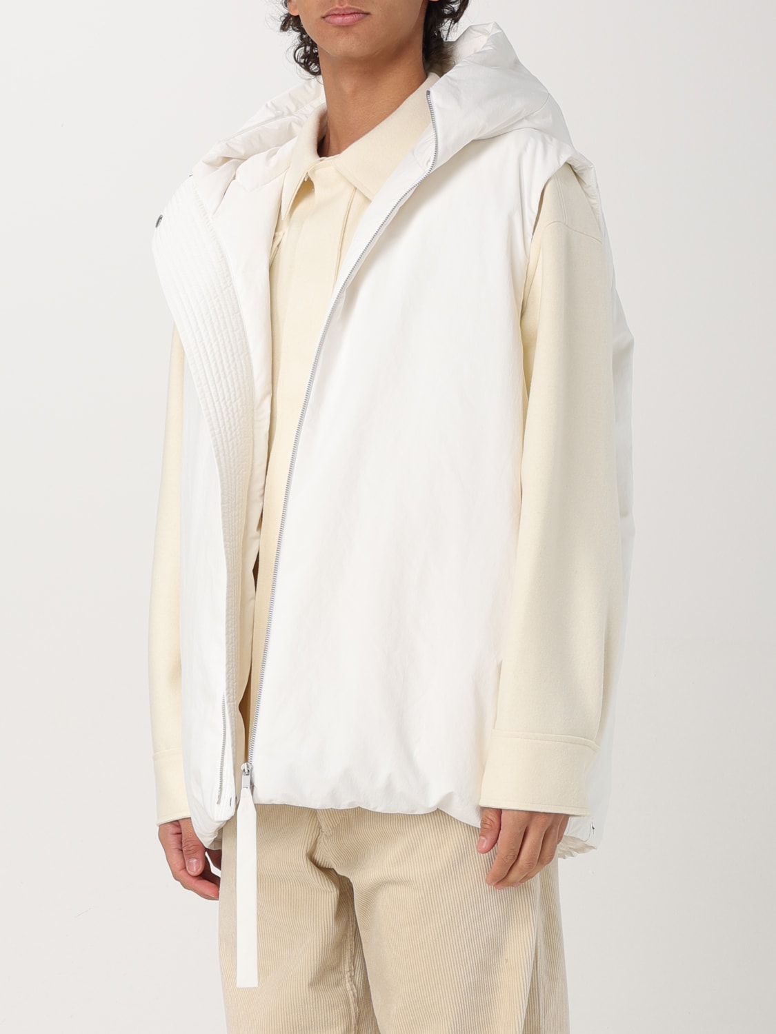 JIL SANDER SUIT VEST: Suit vest men Jil Sander, White - Img 4