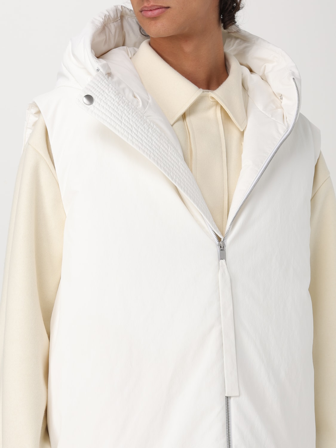 JIL SANDER SUIT VEST: Suit vest men Jil Sander, White - Img 5