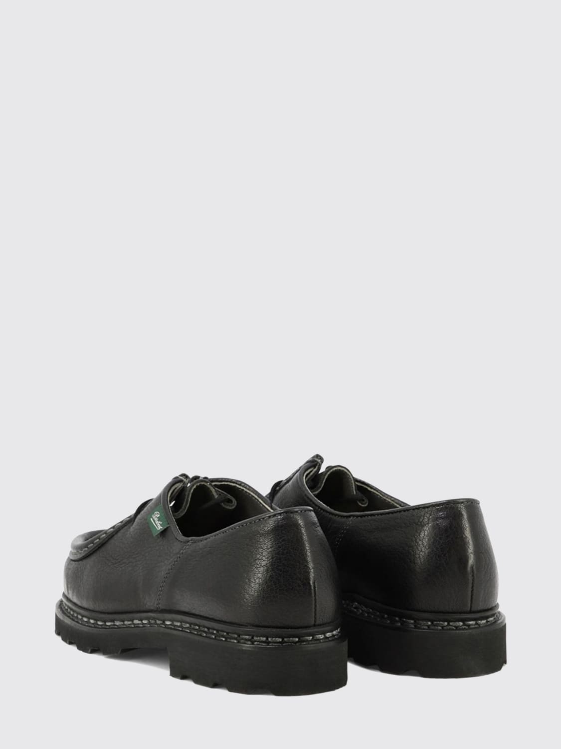 PARABOOT SCARPE STRINGATE: Derby Michael Paraboot in pelle , Nero - Img 3