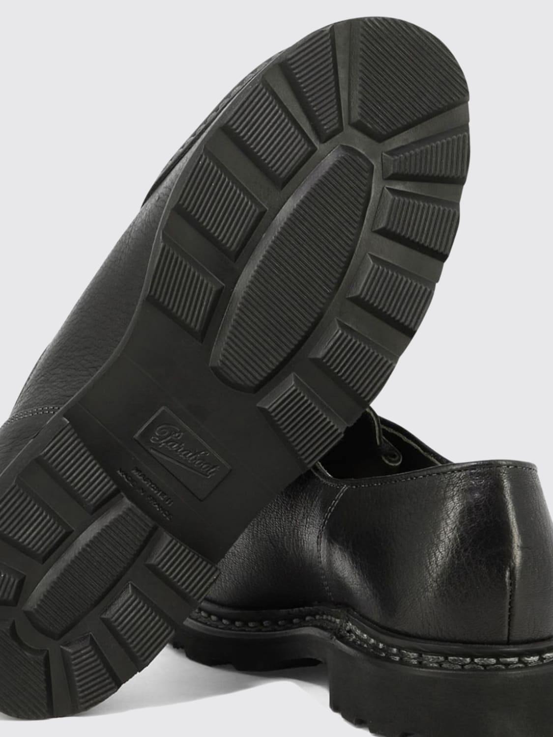 PARABOOT SCARPE STRINGATE: Derby Michael Paraboot in pelle , Nero - Img 4