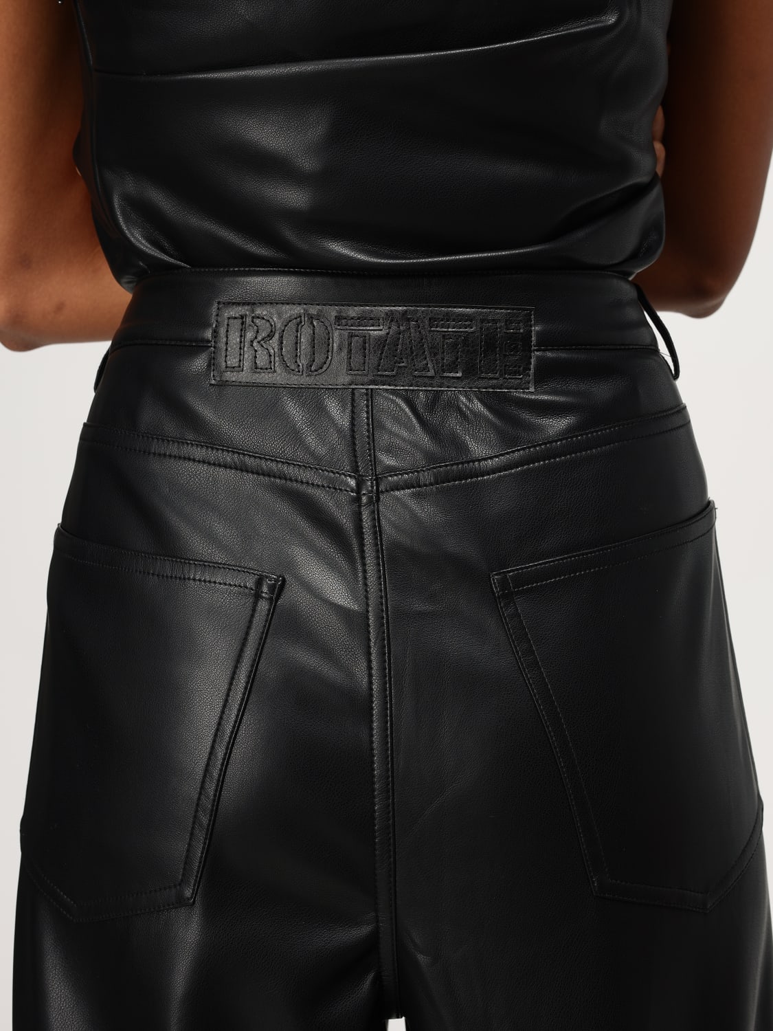 ROTATE PANTS: Pants woman Rotate, Black - Img 4