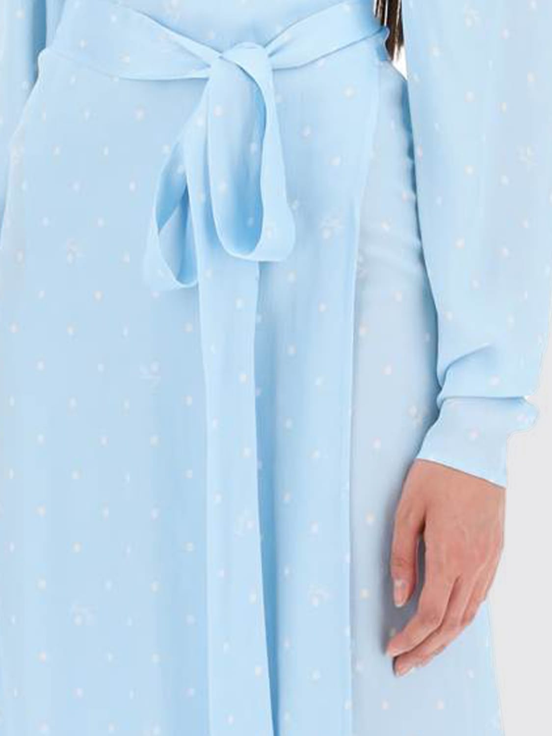 ROTATE VESTIDO: Vestido mujer Rotate, Celeste - Img 3