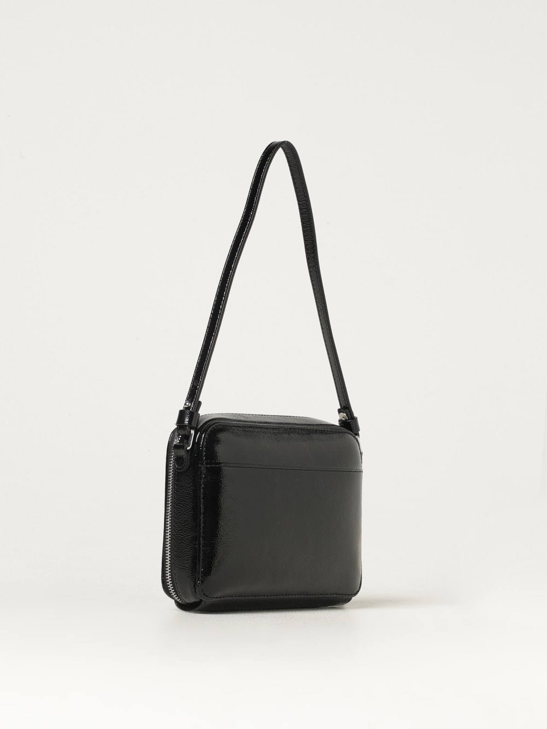 COURRÈGES MINI BAG: Courrèges women's shoulder bag, Black - Img 3