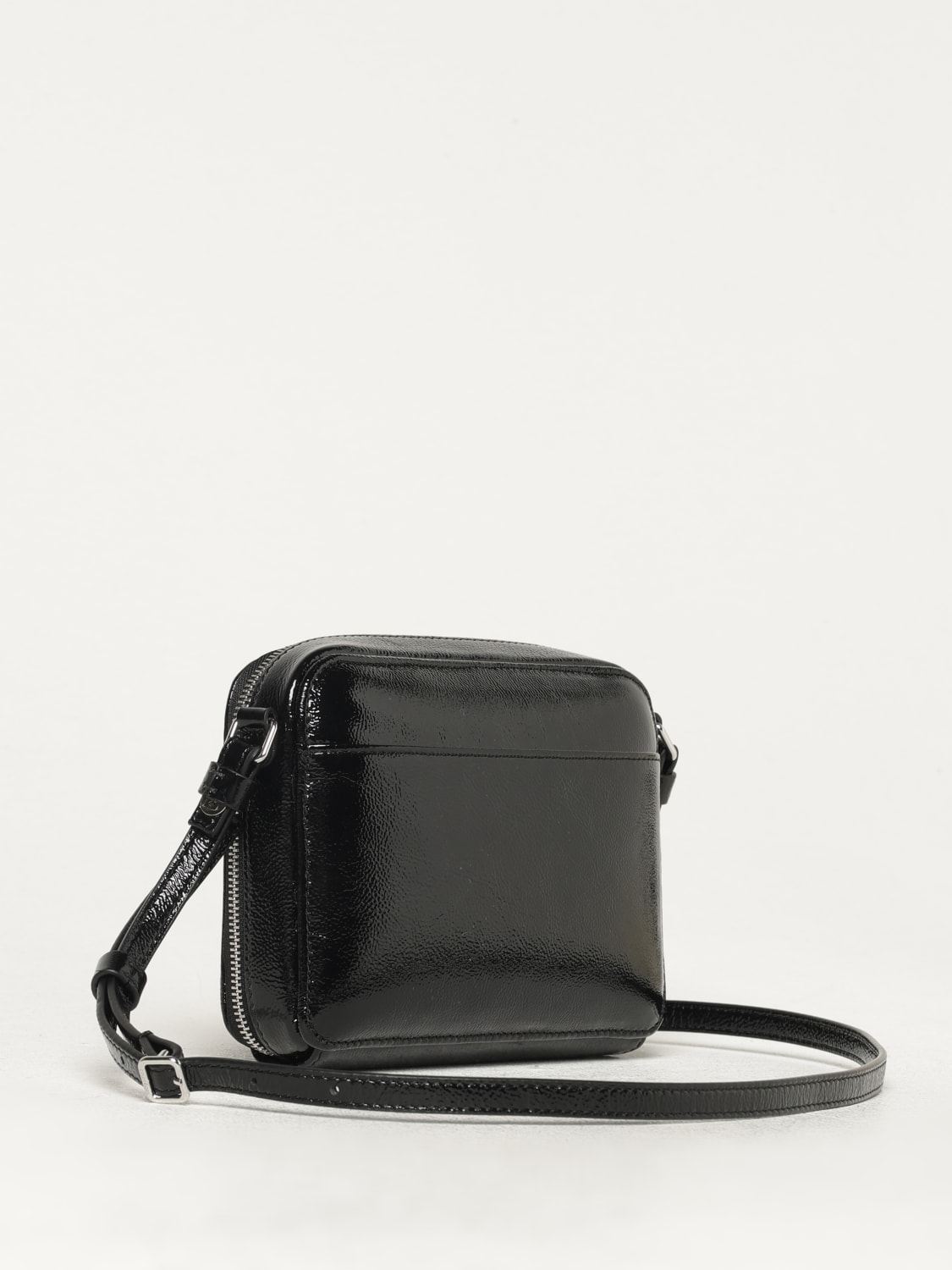 COURRÈGES MINI BAG: Courrèges women's shoulder bag, Black - Img 5