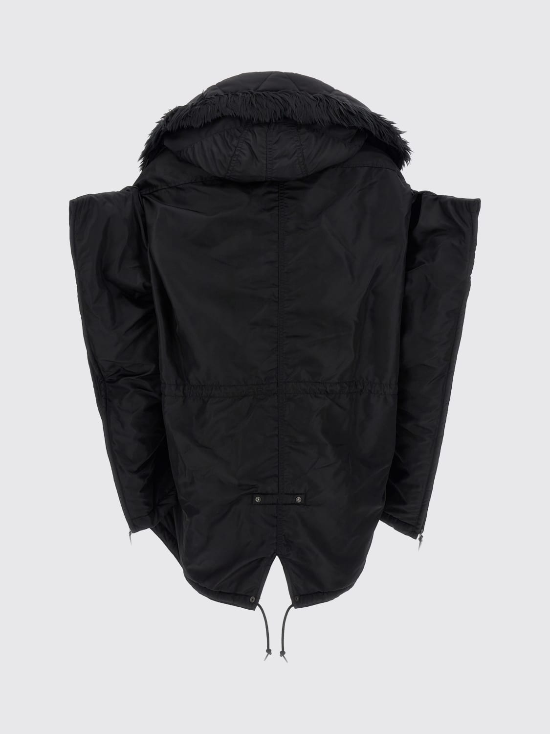 JUNYA WATANABE WAISTCOAT: Jacket woman Junya Watanabe, Black - Img 2