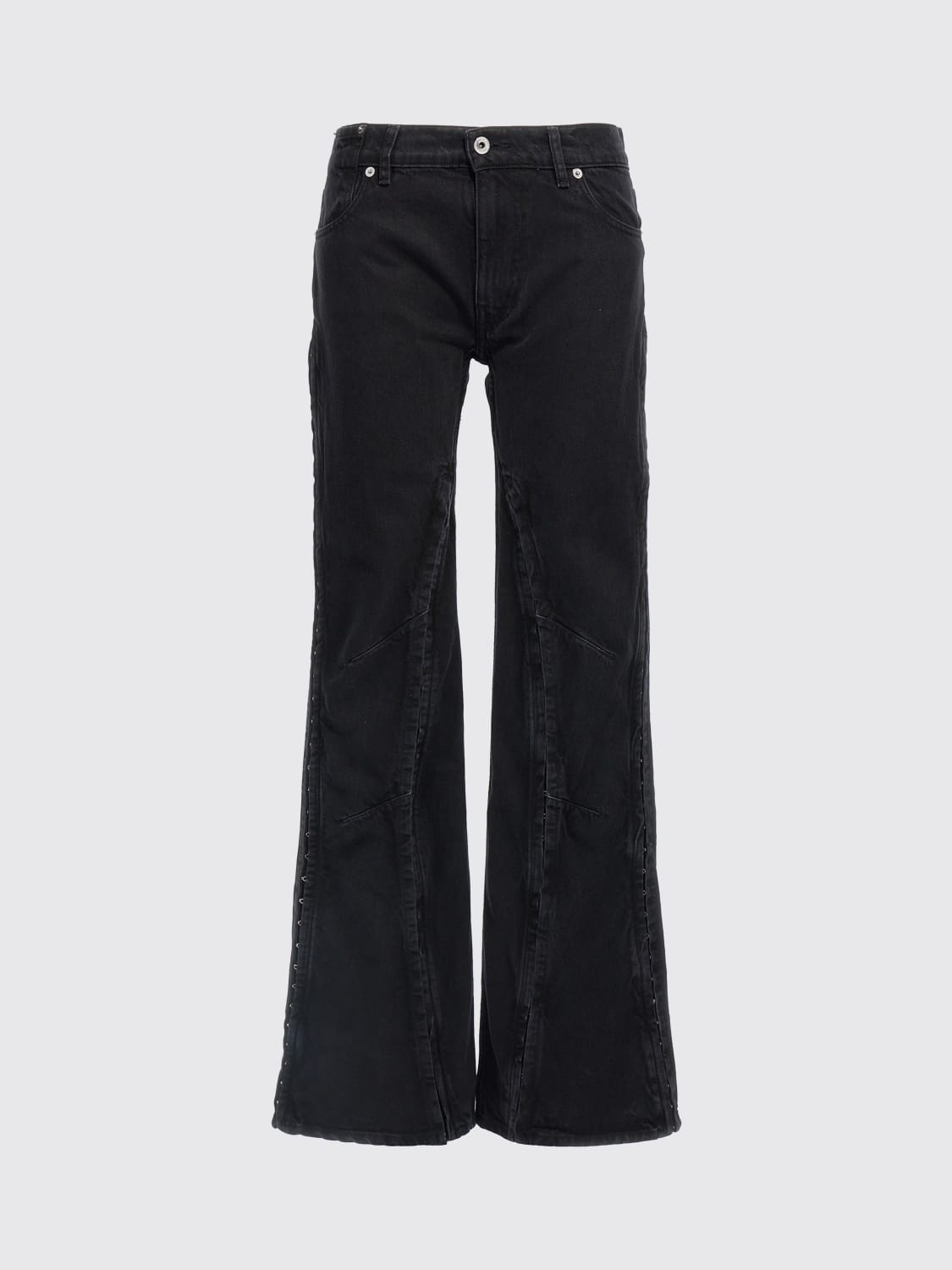 Y/PROJECT JEANS: Jeans woman Y/project, Black - Img 1