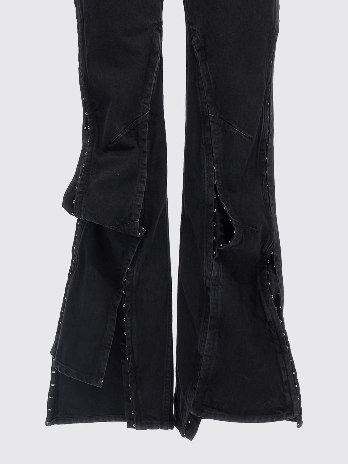 Y/PROJECT JEANS: Jeans woman Y/project, Black - Img 3