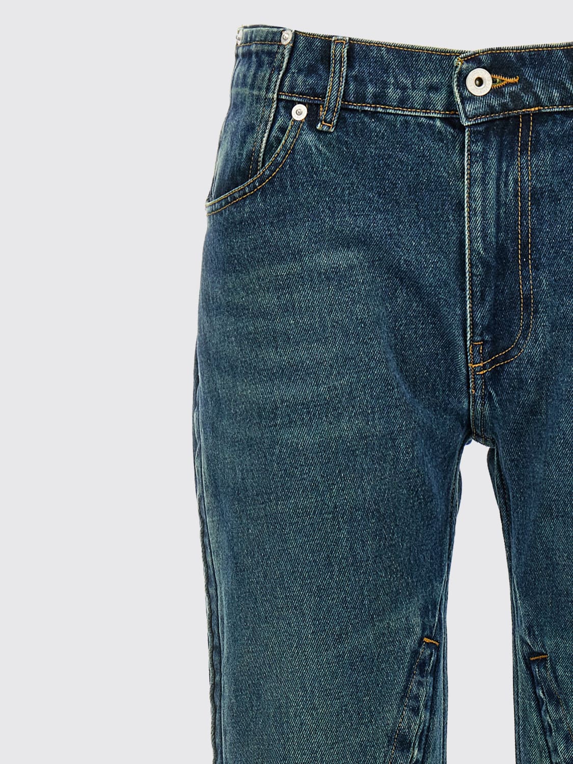 Y/PROJECT JEANS: Jeans woman Y/project, Blue - Img 3