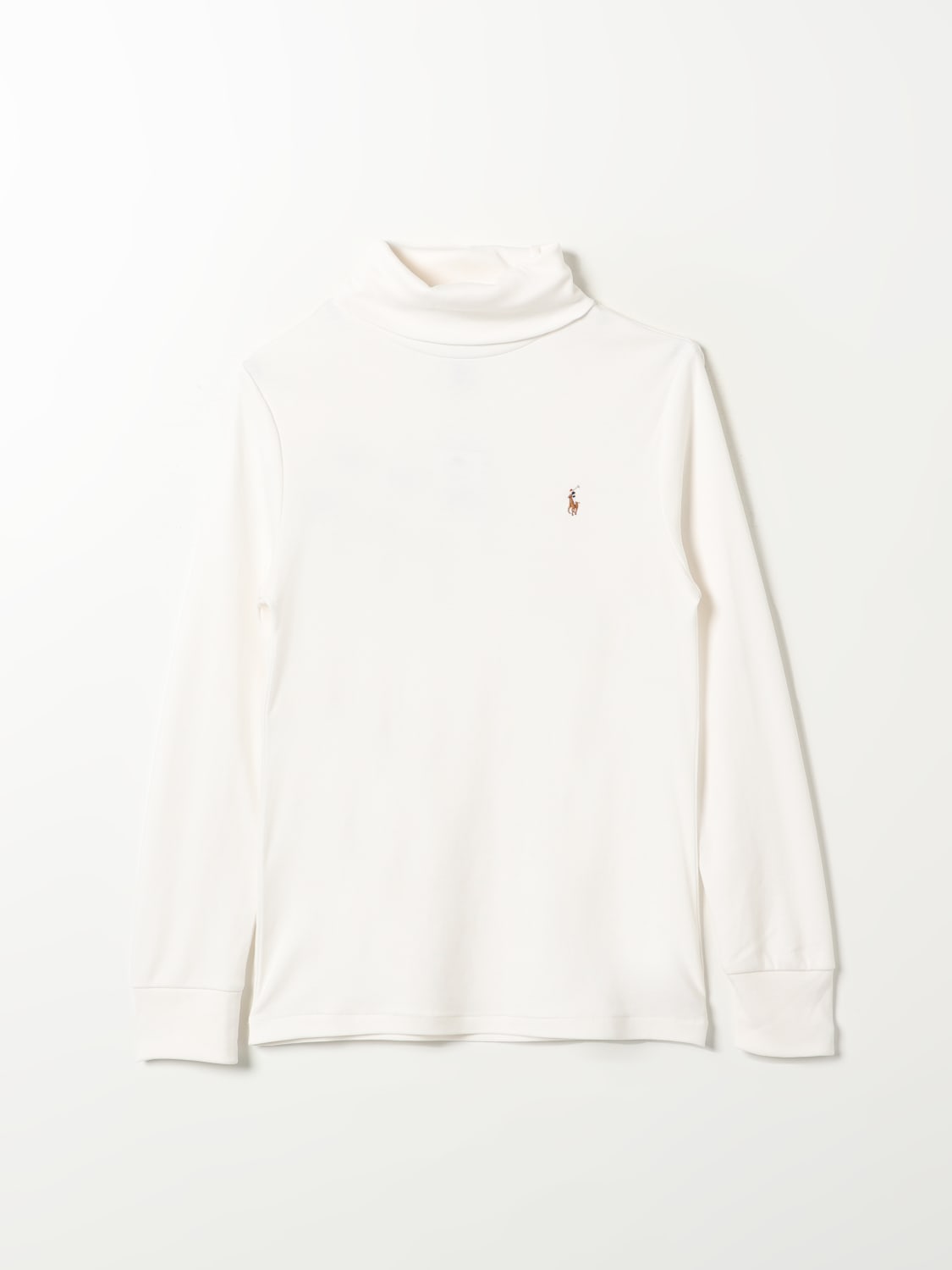 POLO RALPH LAUREN SWEATER: Sweater kids Polo Ralph Lauren, White - Img 1