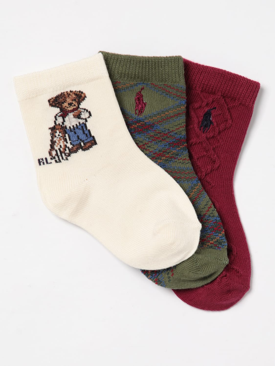 POLO RALPH LAUREN 袜子: 宝宝袜子 儿童 Polo Ralph Lauren, 印花/多色 - Img 2