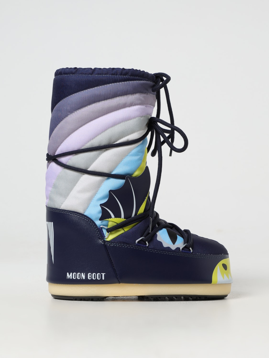 MOON BOOT 鞋: 鞋履 儿童 Moon Boot, 印花/多色 - Img 1