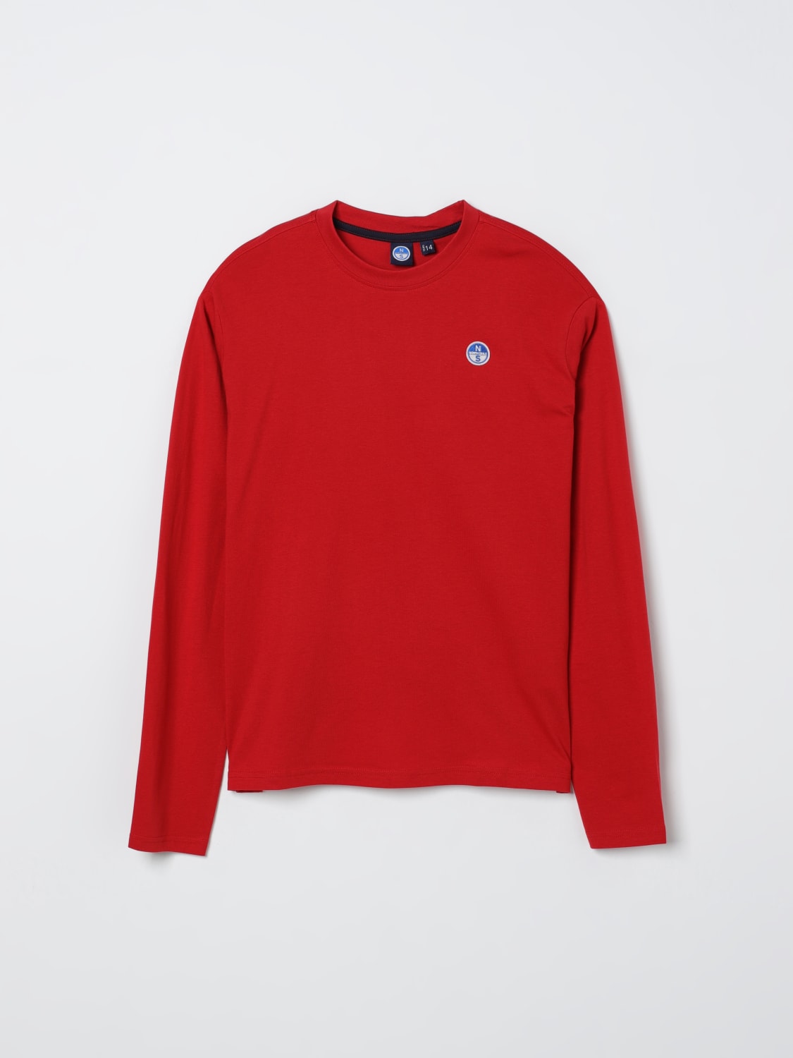 NORTH SAILS T-SHIRT: T-shirt kids North Sails, Red - Img 1