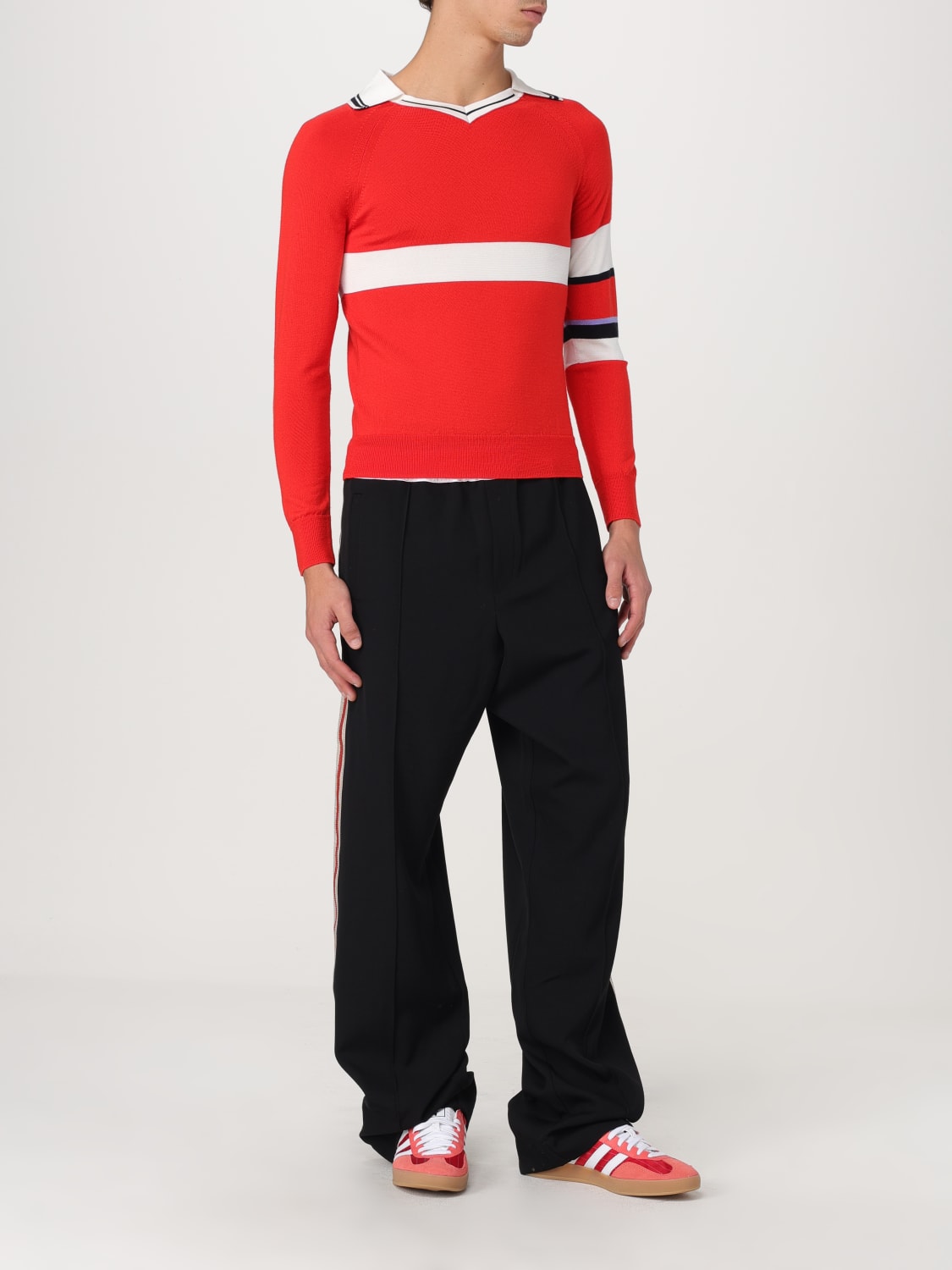 WALES BONNER PANTS: Pants men Wales Bonner, Black - Img 2