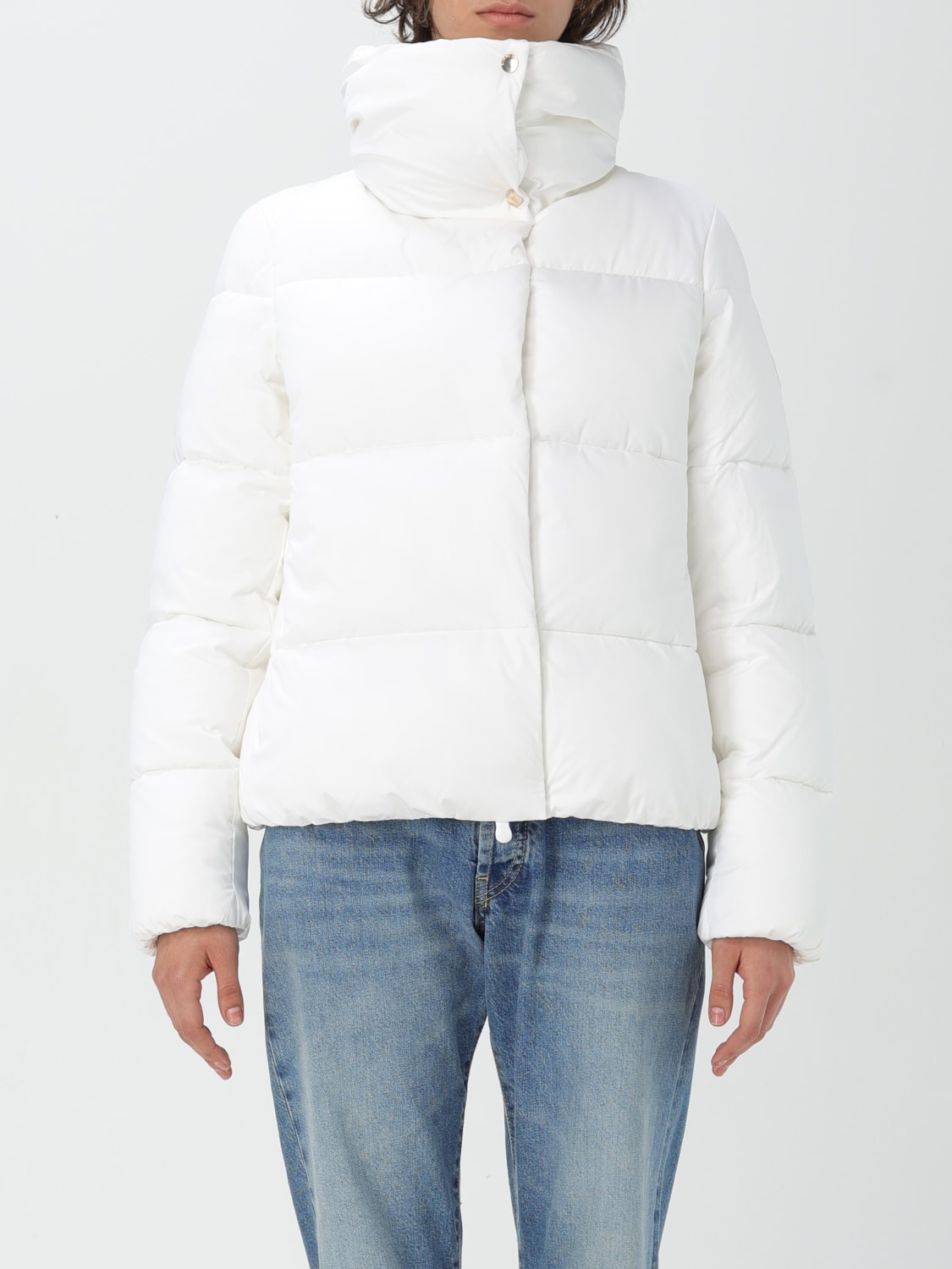 SAVE THE DUCK CHAQUETA: Americana mujer Save The Duck, Blanco - Img 1