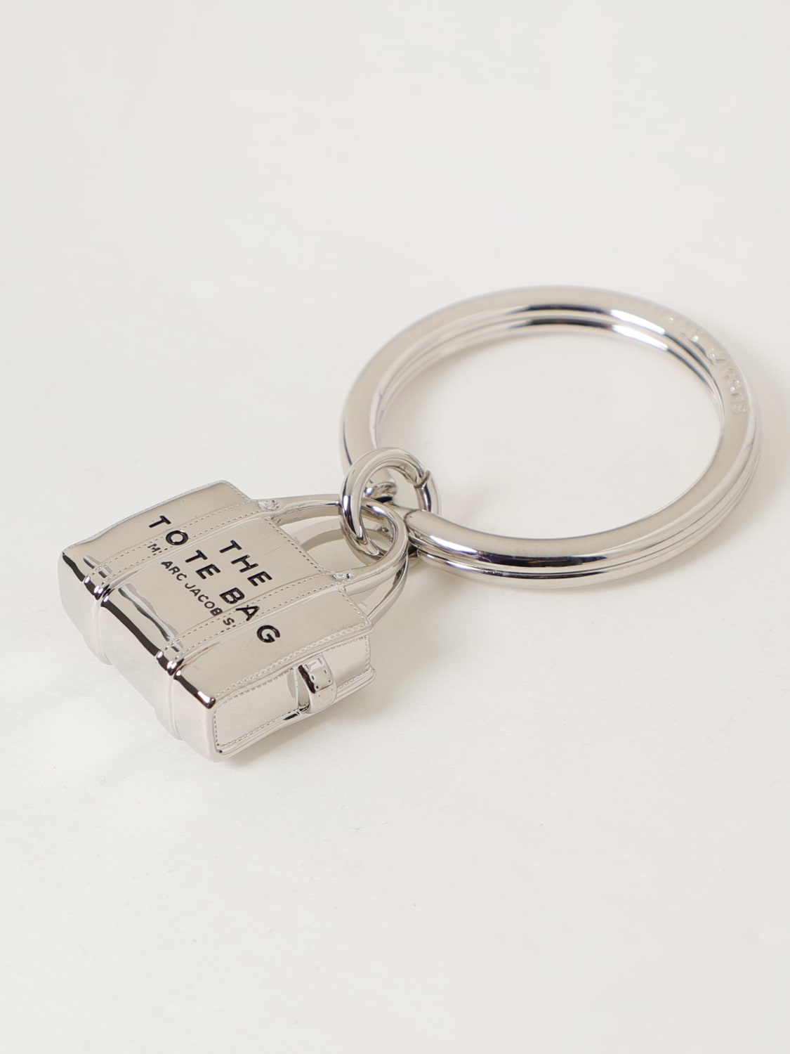MARC JACOBS: Key chain woman - Silver | Marc Jacobs key
