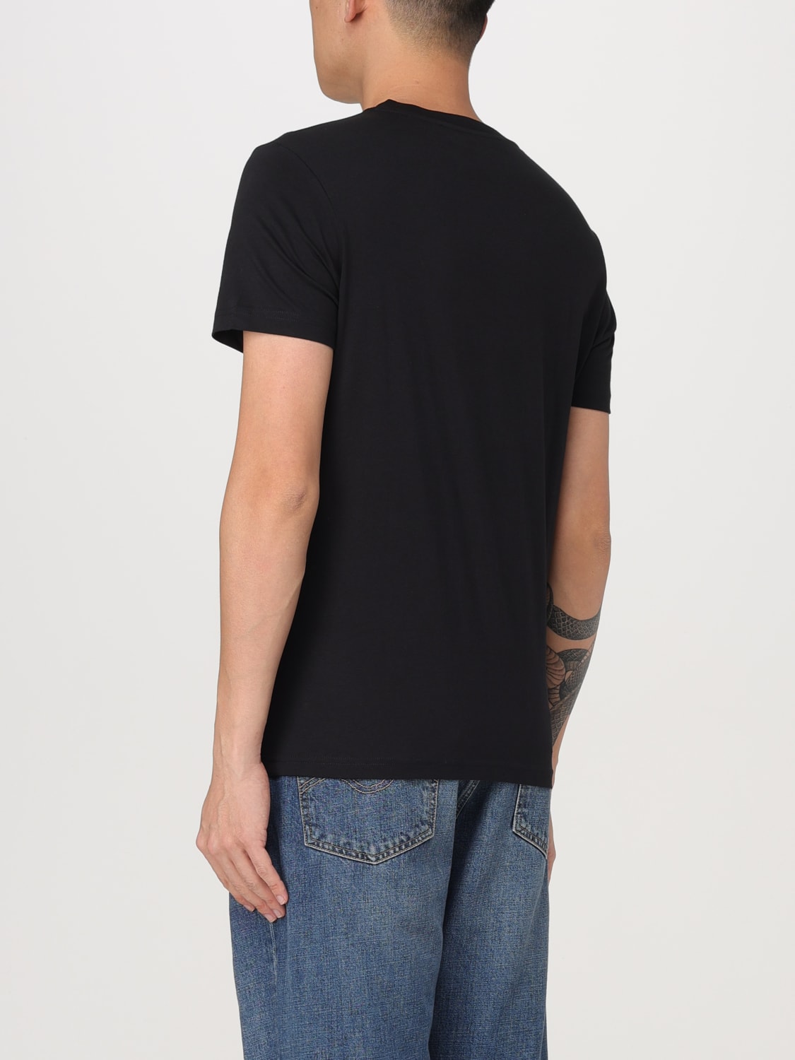 KARL LAGERFELD T-SHIRT: T-shirt men Karl Lagerfeld, Black - Img 2