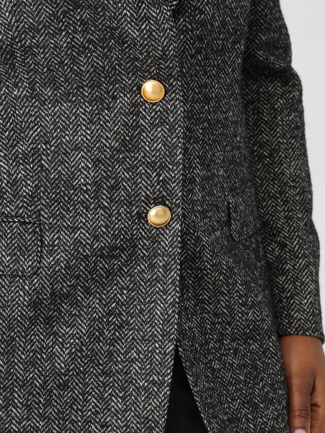 TAGLIATORE JACKET: Tagliatore women's blazer, Black - Img 4