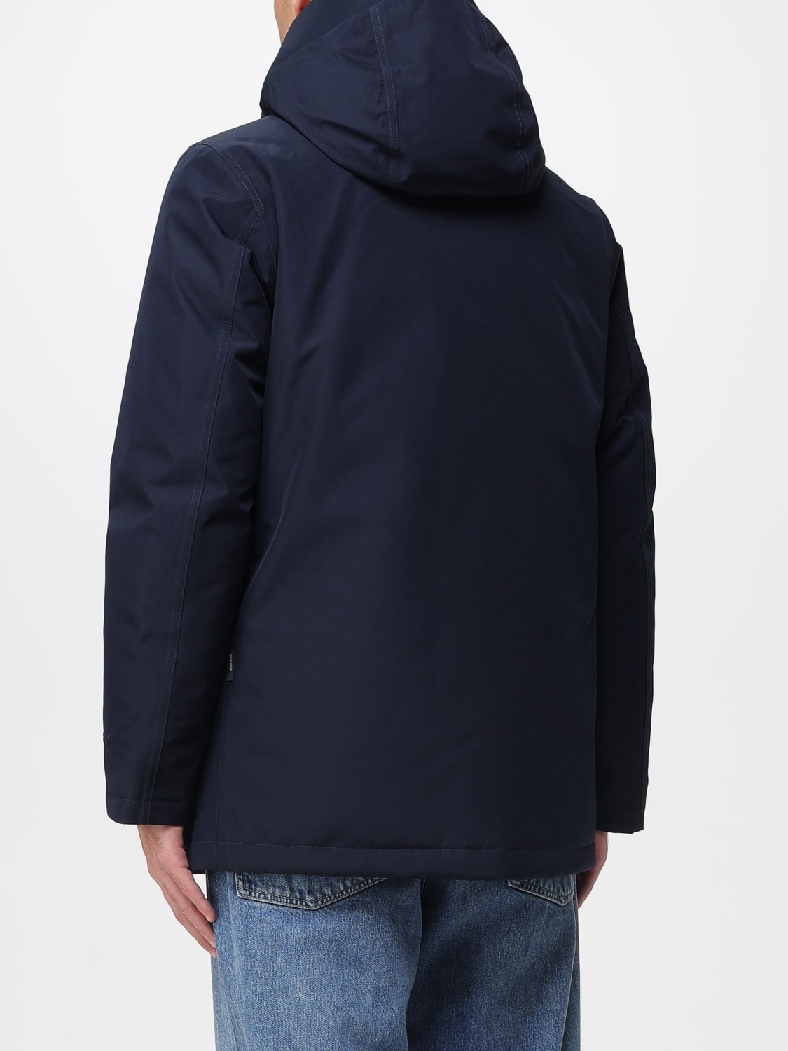 WOOLRICH COAT: Jacket men Woolrich, Blue - Img 2