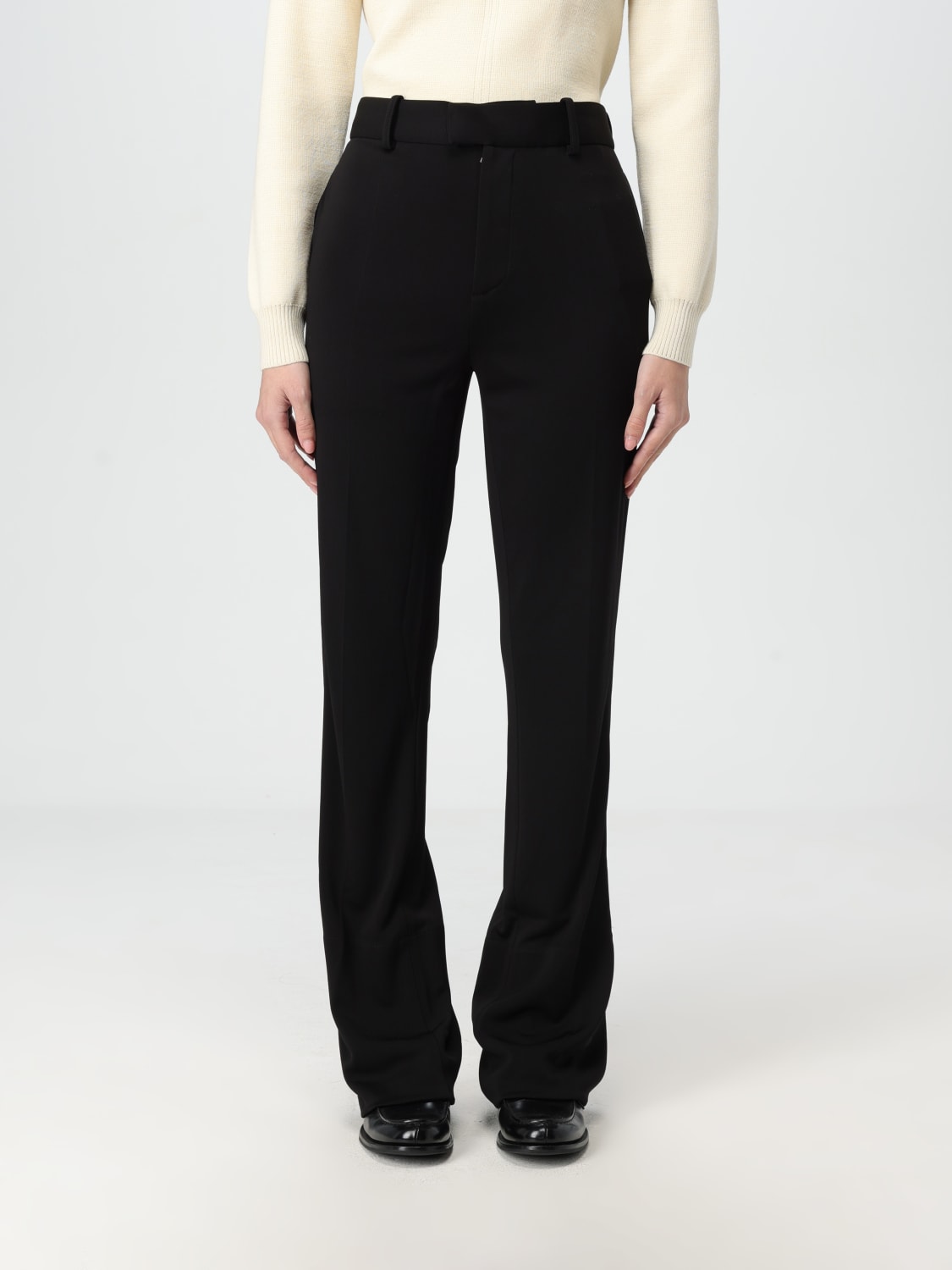 BOTTEGA VENETA HOSE: Hose damen Bottega Veneta, Schwarz - Img 1