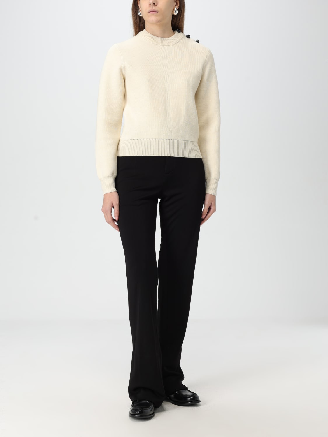 BOTTEGA VENETA HOSE: Hose damen Bottega Veneta, Schwarz - Img 2