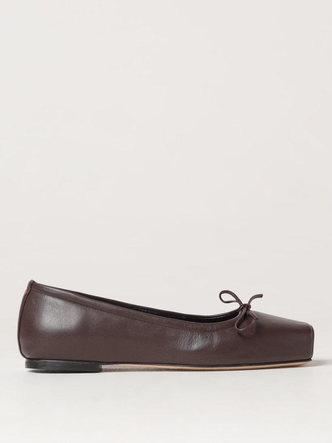 AEYDE BALLERINE: Ballerina Aeyde in nappa , Marrone - Img 1