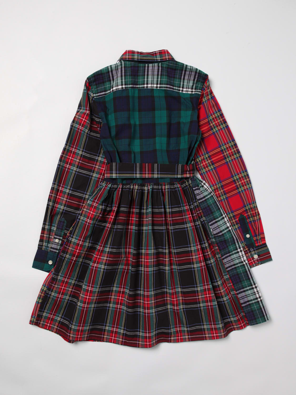 POLO RALPH LAUREN VESTIDO: Vestido niños Polo Ralph Lauren, Rojo - Img 2