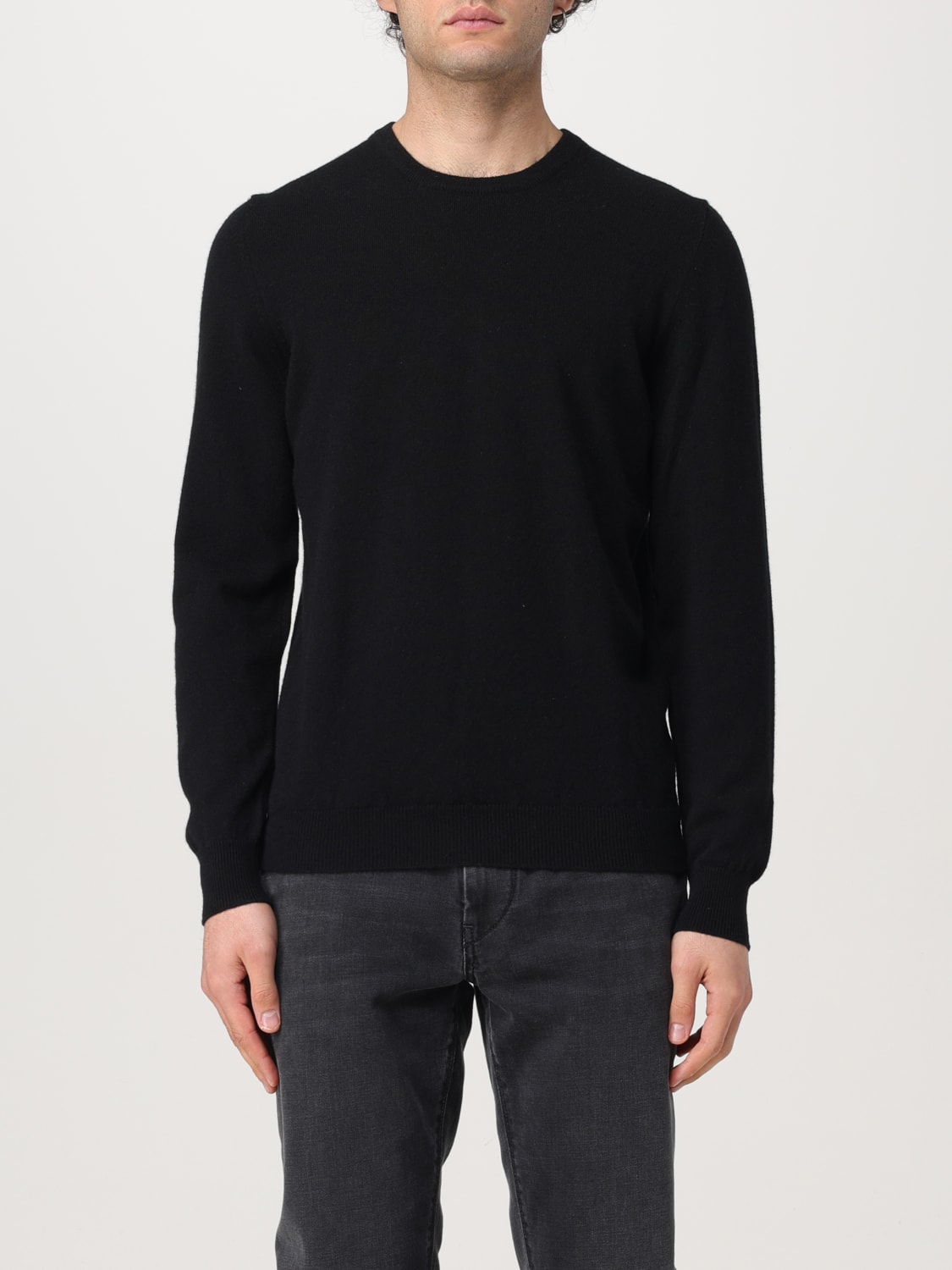 FEDELI PULLOVER: Pullover herren Fedeli, Schwarz - Img 1