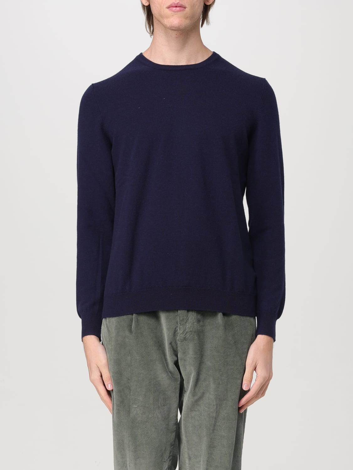 FEDELI PULLOVER: Pullover herren Fedeli, Blau - Img 1