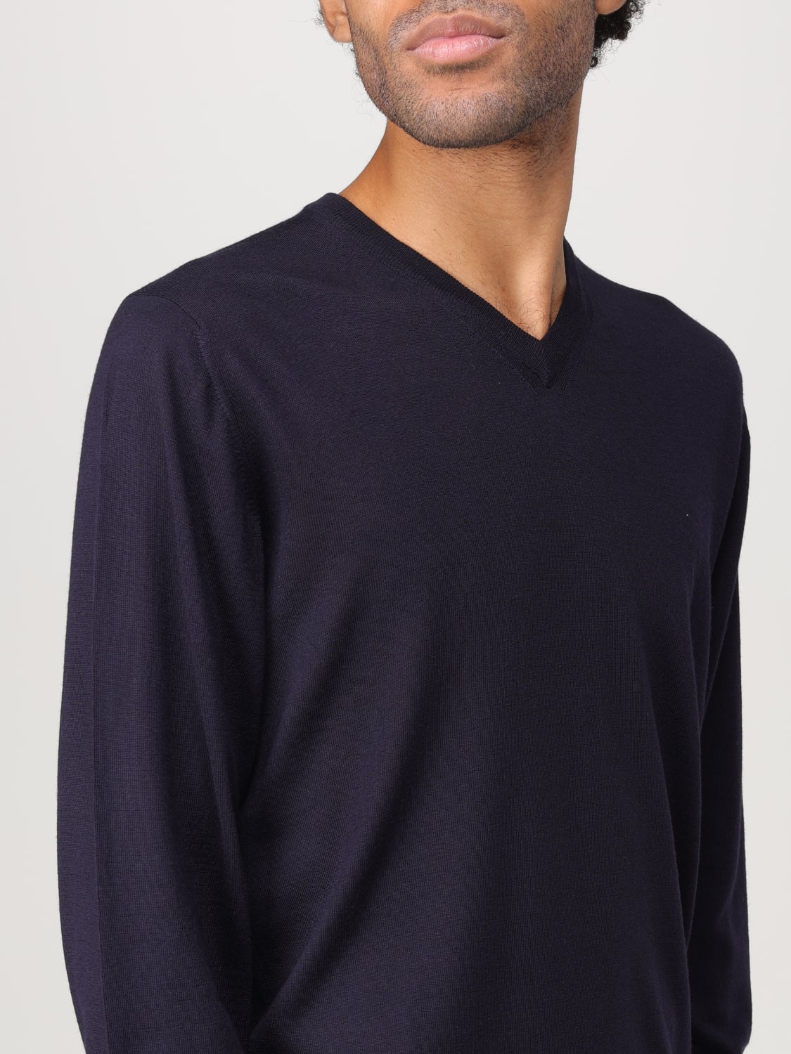 FEDELI PULLOVER: Pullover herren Fedeli, Blau - Img 3