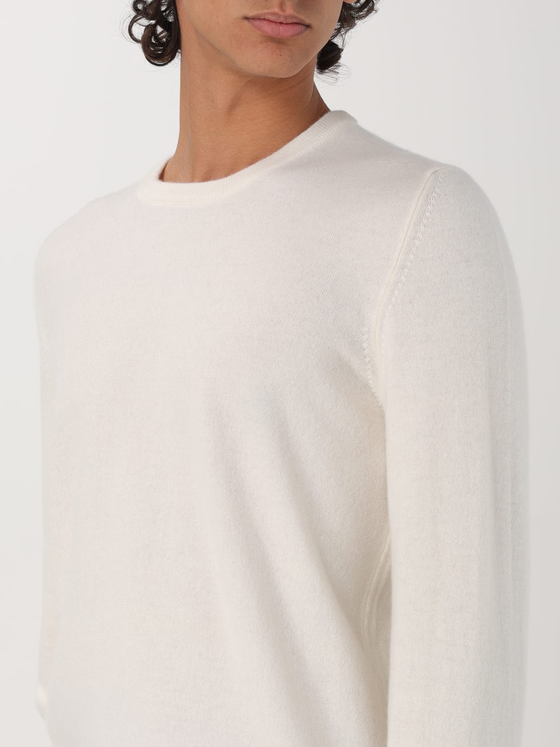 FEDELI SWEATER: Sweater men Fedeli, White - Img 3