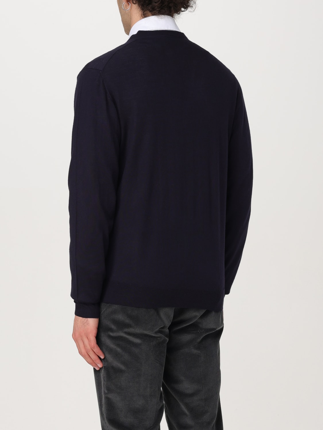 FEDELI PULLOVER: Pullover herren Fedeli, Blau - Img 2