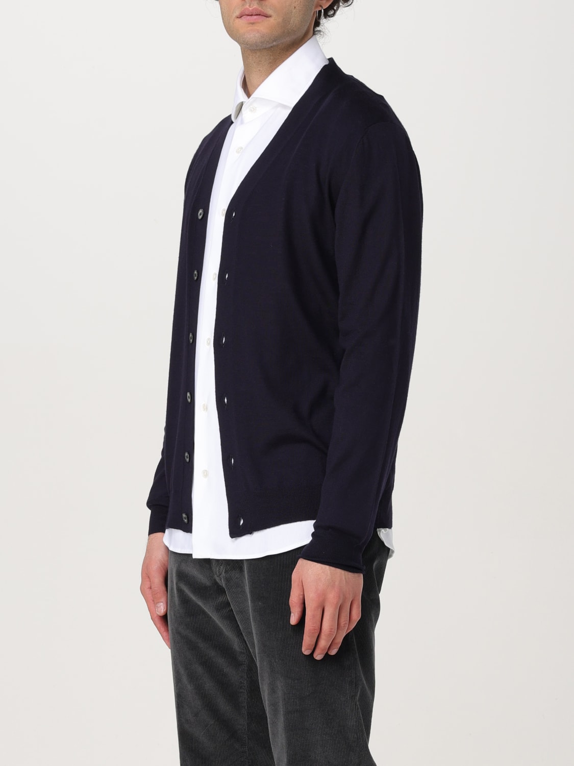 FEDELI PULLOVER: Pullover herren Fedeli, Blau - Img 3