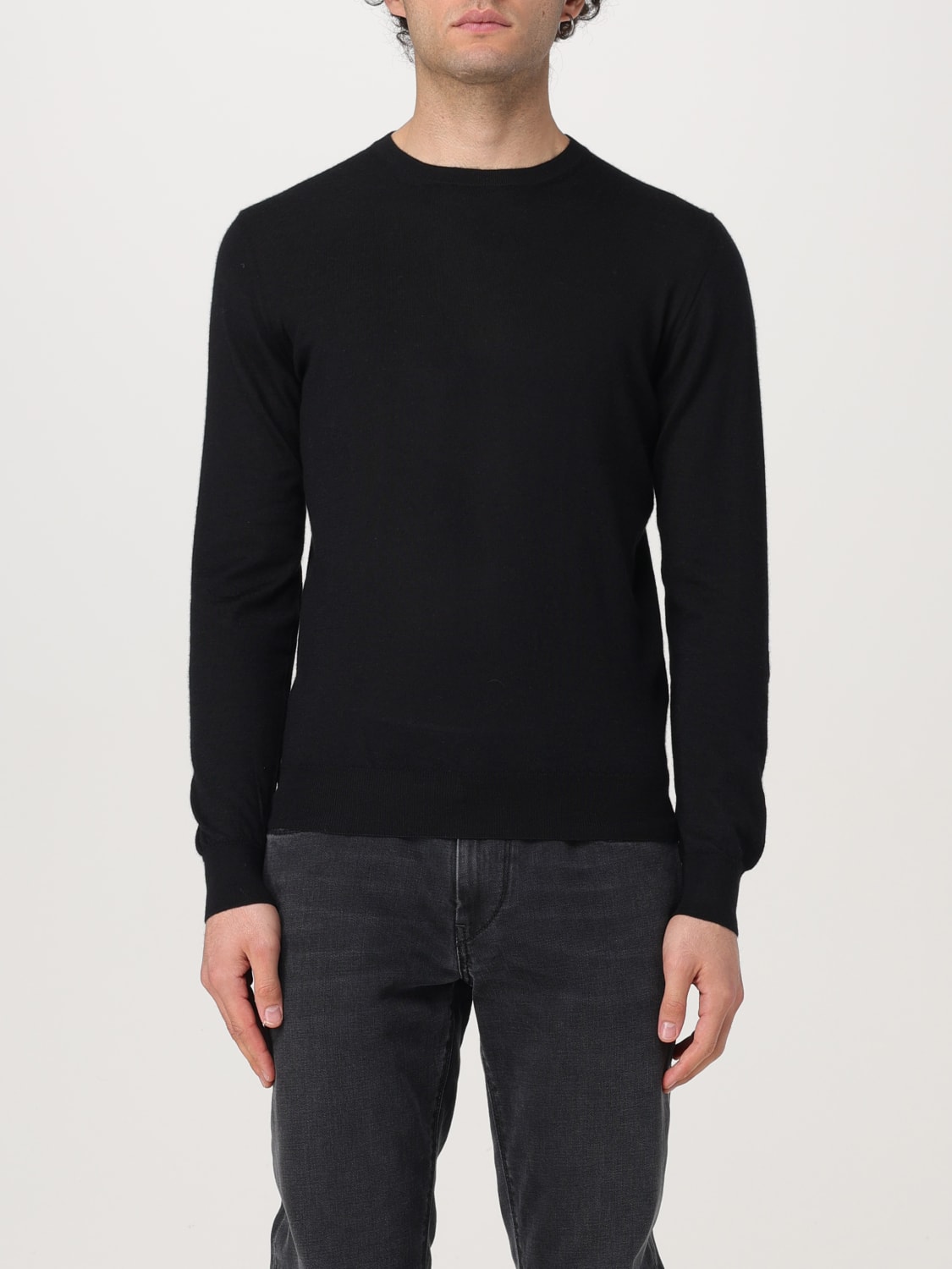 FEDELI PULLOVER: Pullover herren Fedeli, Schwarz - Img 1